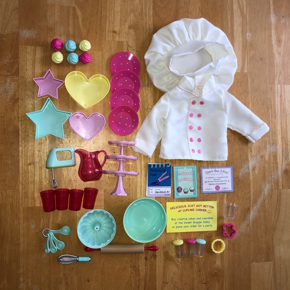Our Generation Baking Set with Table and Chair - Picture 2 of 4